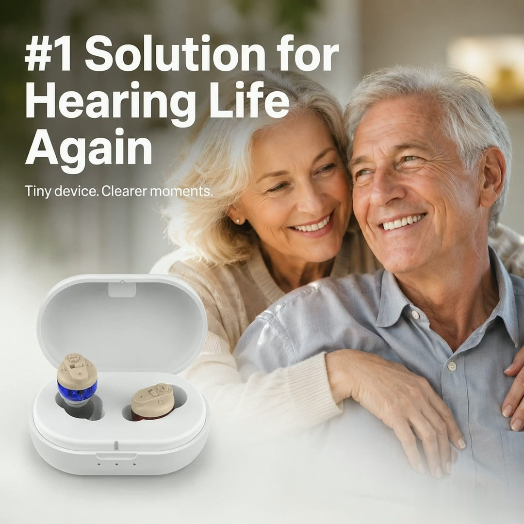 WiseHear CIC rechargeable earpieces — product video 1