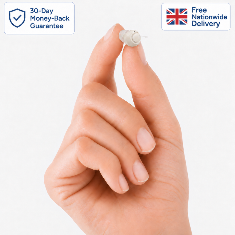 WiseHear hearing aid product image